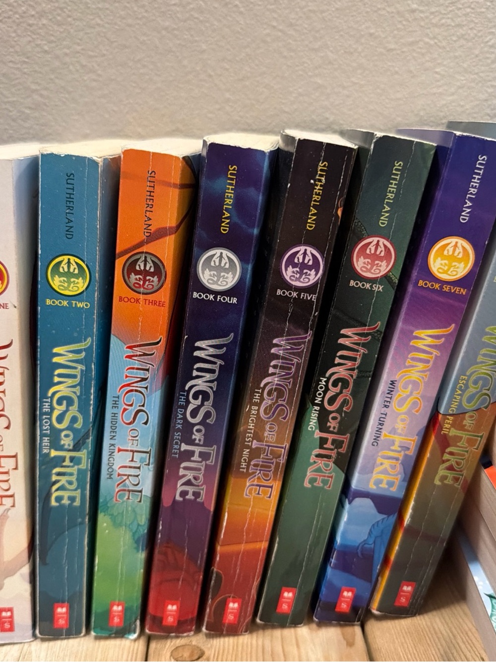 Wings of Fire Book Set - Multicolor Paperback Collection 1-15 series plus 2 book